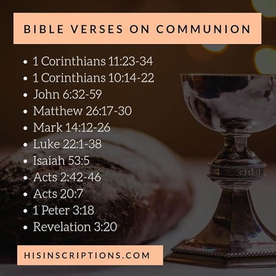 The Benefits of Communion in Prayer, by Deborah Perkins of HisInscriptions.com