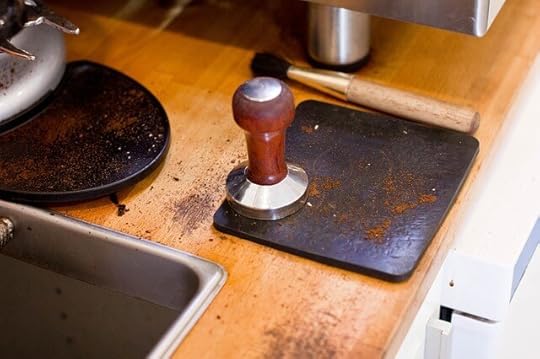 “Tamp down” vs. “Tap down” - coffee tamp