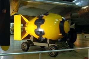 Fat Man: Weapon code name for the second of the atomic bombings