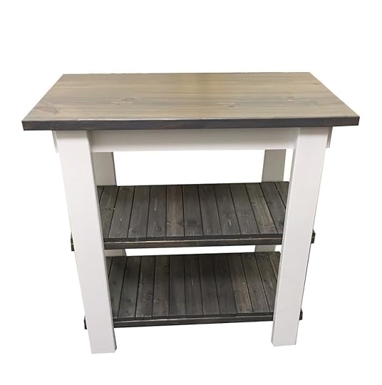 Cottage Kitchen island Work Space Kitchen Storage Kitchen island Tables with Storage