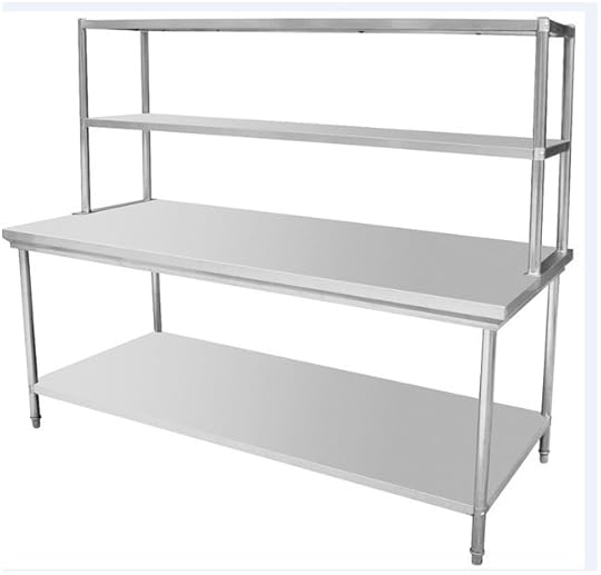 Kitchen Work Table with Shelves Home Design Kitchen Work Table with Shelves