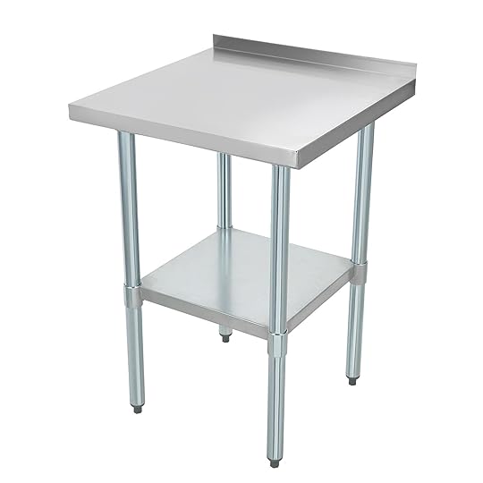 Kitchen Work Table with Shelves Commercial Stainless Steel Work Bench Kitchen Catering