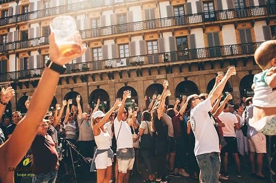 Cider celebration on the Sagardoa Route in Basque Country