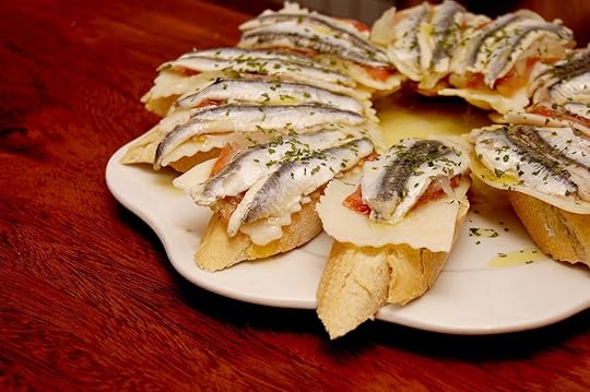 Typical Pintxo from San Sebastian