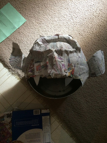gaping mouth, early stage