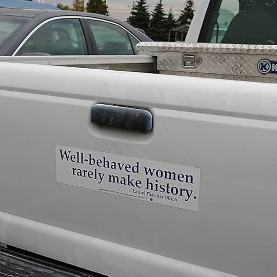 I saw this awesome bumper sticker on a truck in a parking lot today. It made me feel lighter, better, to randomly see a positive message out there.<br /><br />I think it’s true, and we need to keep fighting for rights and equality for all oppressed groups, including #LGBTQIA, PoC, disabilities of all kinds; an end to violence and rape, sexual assault and child abuse and torture – prevention, and full belief, support, and help for survivors when it does happen; better gun laws; and just…a kinder, more compassionate, living world, even when other people oppose us. Especially when they do. (Though it’s also important to practice self-care.) #BelieveSurvivors #MeToo #rapeculture<br />#awesomebumpersticker<br />#cherylrainfield #YAwriter #LGBTQwriter #booknerd #bookworm #ireadYA #survivor #feminist