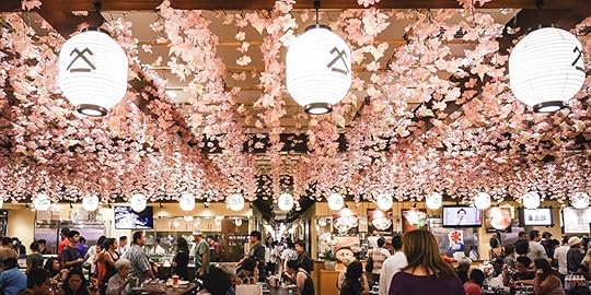 Inside the Shirokiya Japan Village Walk food hall in Hawaii