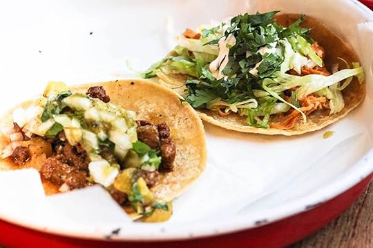 Tacos from the Latincity food hall in Chicago