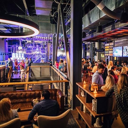 Inside the Legacy Hall food hall in Plano, Texas