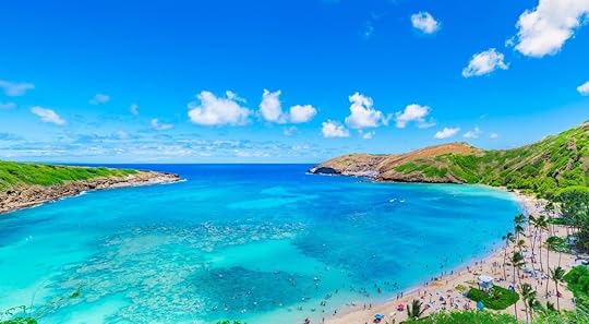 Hanauma Bay in Oahu, Hawaii