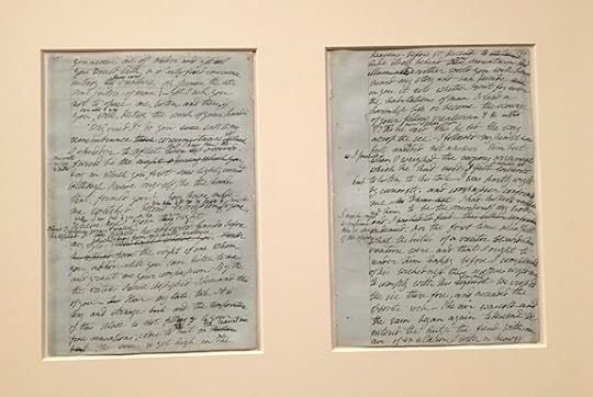 Original manuscript of Frankenstein by Mary Shelley