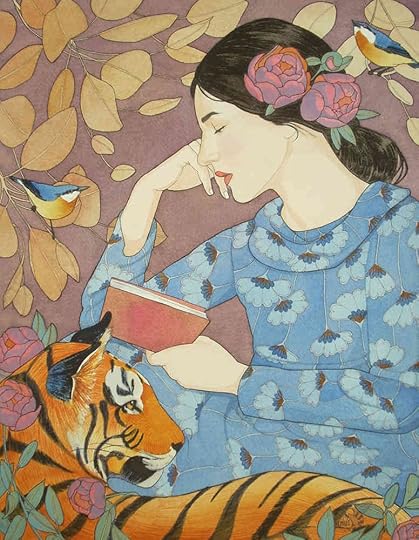 Even the Tiger Stopped to Listen to her Tale by Mary Alayne Thomas