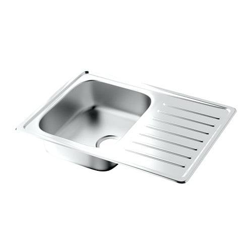 ikea fynding 1 bowl inset sink with drainer fyndig ikea kuche