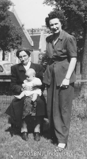 Margaret with Granny Shaw and Nancy