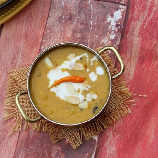 Cholar Dal – Bengali Yellow Split Lentils with Toasted Coconut (Instant Pot)