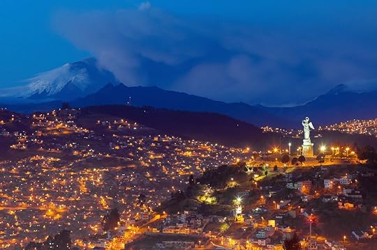 The Virgin of Panecillo monument in Quito