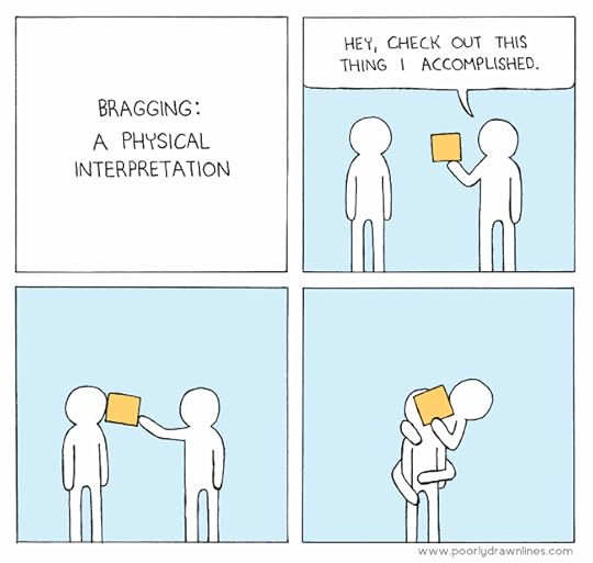 bragging