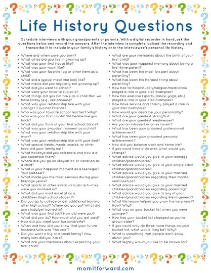 family history questions