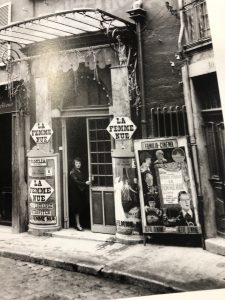 At the celebration of the Family Cinema's 100th anniversery as a theater. The film La Femme Nue 1926