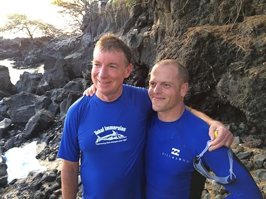 Terry and Tim Ferris in Kona