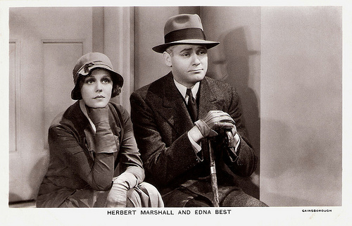 Edna Best and Herbert Marshall