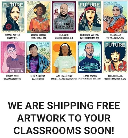 #Teachers , #librarians, these posters are important, especially with all the hate and oppression. You can sign up to get these shipped free to you to spread some positive messages and change oppressive thinking. I hope you do!<br /><br />Via @amplifierart – Last few days for educators to register for FREE artwork and teaching tools at linkin.bio/amplifier art Registration deadline for the free mailing ends 10/31! <br />#WeTheFutureNow <br />#artcreateschange<br />#loveisstronger #lovewins #lovetrumpshate