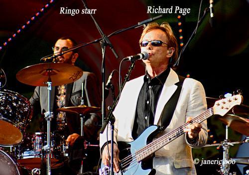 Richard Page & Ringo Starr med c