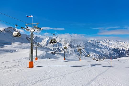 Mountain ski resort Hochgurgl Austria