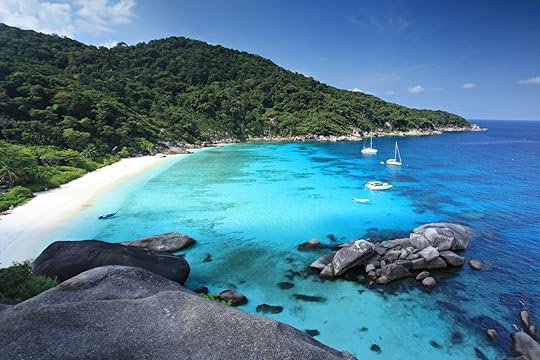 Tropical beach, Similan Islands, Andaman Sea, Thailand