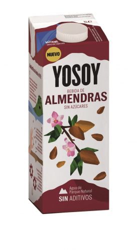 YOSOY incorpora la bebida de Almendras y renueva la imagen de su surtido