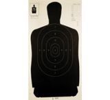 Champion Traps and Targets Black Police Silhouette Target, Pack of 100 - 40727