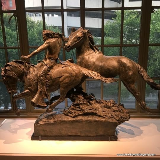 "Walkara--Hawk of the Mountains" by Greg Kelsey at Briscoe Western Art Museum in San Antonio, Texas