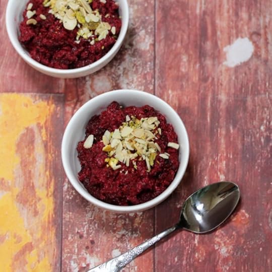 Instant Pot Beetroot Halwa