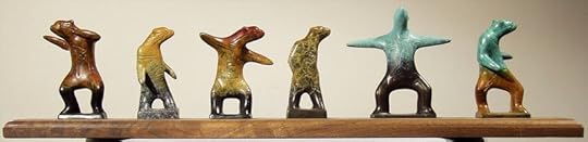 Bear sculptures by Gene & Rebecca Tobey