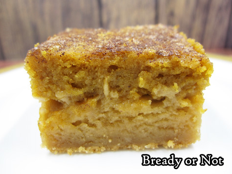 Bready or Not: Pumpkin Pie Snickerdoodle Bars 