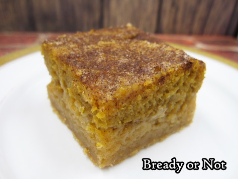 Bready or Not: Pumpkin Pie Snickerdoodle Bars 