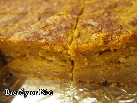 Bready or Not: Pumpkin Pie Snickerdoodle Bars 