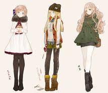 Image result for anime female outfits