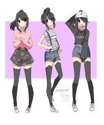 Image result for anime female outfits
