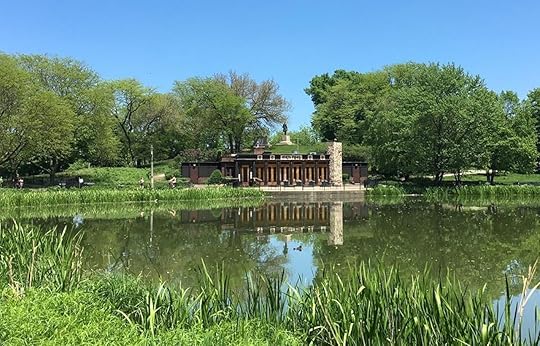 North Pond restaurant in Chicago in a pond