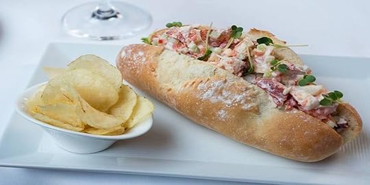 lobster roll from Maine's Grace White Barn