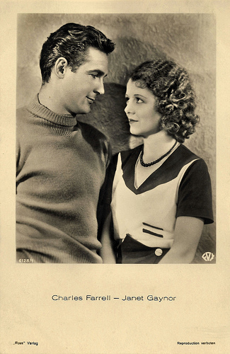 Charles Farrell and Janet Gaynor in The First Year (1932)