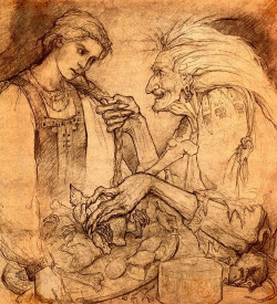 Baba yaga and vasilisa the beautiful byForest Rogers