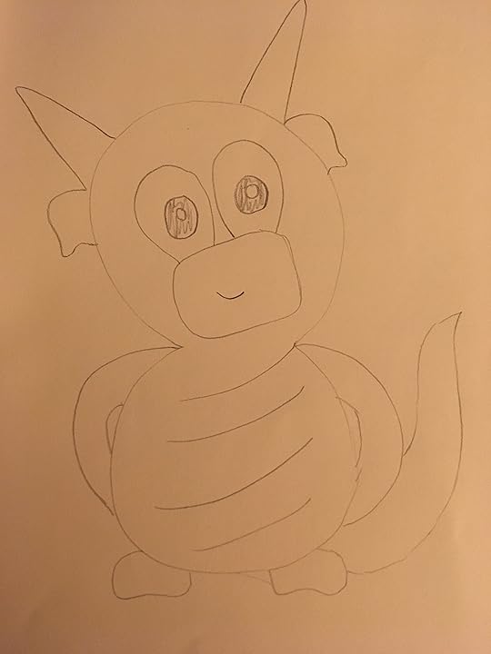 Dragon with a lot of weird stuff going on including possibly a pig snout