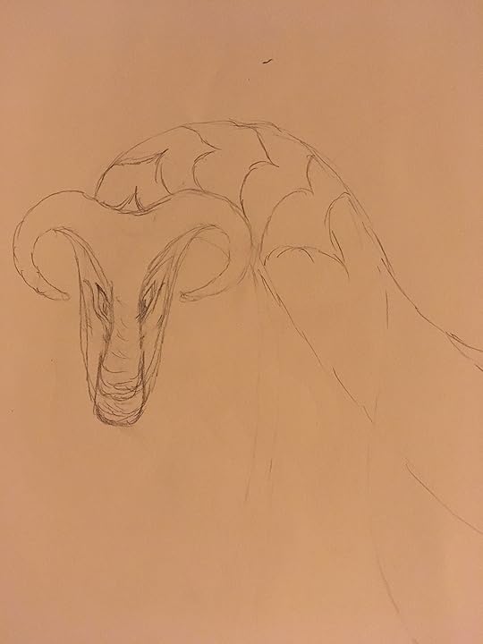 Head a very serious looking Dragon