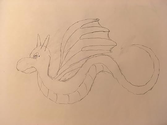 Dragon with awkward wings that I will probably erase