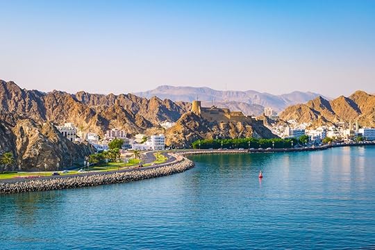 Water and coast in Muscat Oman