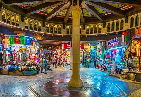 Souq or market in Muscat Oman