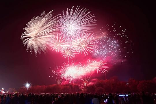 Fireworks Festival Alexandra Palace in London