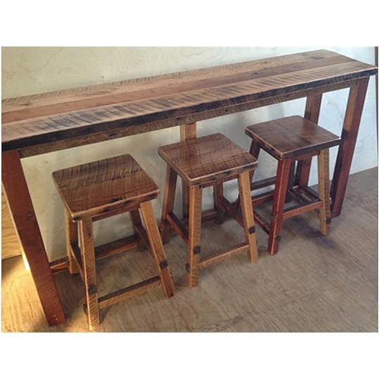 Reclaimed Barn Wood Breakfast Bar Reclaimed Kitchen Table